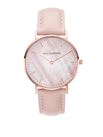 Paul Valentine Analoguhr für Damen in pink