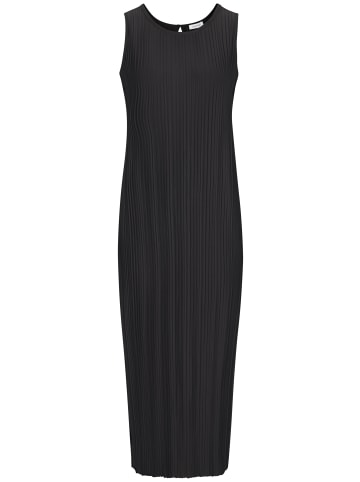 LASCANA Plisseekleid in schwarz