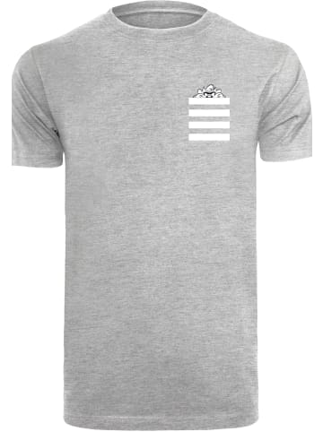 F4NT4STIC T-Shirt in heather grey