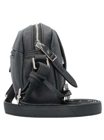 PICARD Pure Umhängetasche Leder 21 cm in schwarz