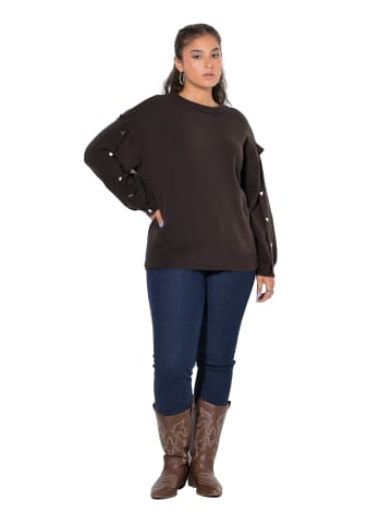 Studio Untold Pullover in pinienbraun