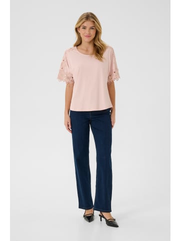 Cream T-shirt CRLivy Relaxed fit in Sepia Rose