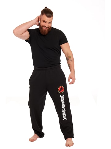 Jurassic World Jogginghose Jurassic Park Logo in schwarz