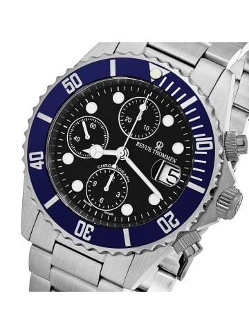 Revue Thommen Automatikuhr für Herren in silber