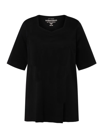 Ulla Popken Shirt in schwarz