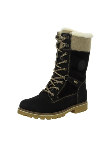 remonte Schnürstiefel in Schwarz
