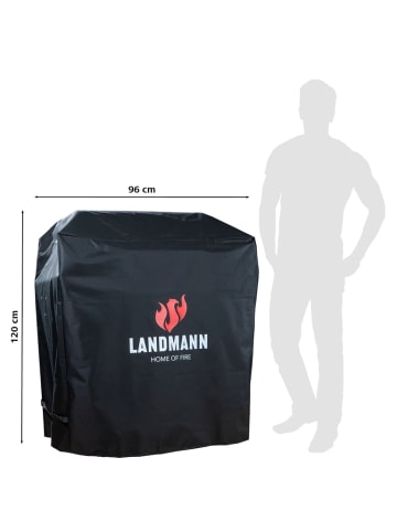 Landmann Wetterschutzhaube Premium - 60x96x120cm - schwarz