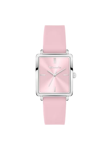 Tamaris Armbanduhr Silicion Square in rosa