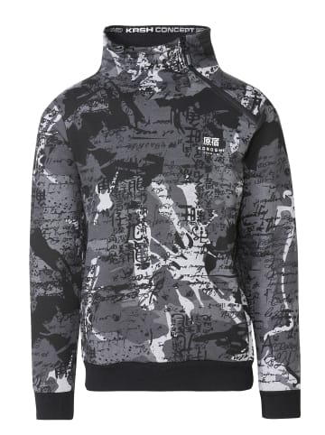 KOROSHI Sweatshirt. in SCHWARZ