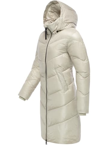 ragwear Wintermantel Rebelka Shiny YOUMODO in Bone