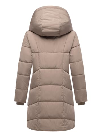 Marikoo Steppmantel Virenaa 16 in Taupe Grey
