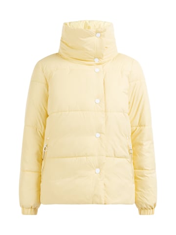 DreiMaster Maritim Damen Wattierte Winterjacke in Hellgelb
