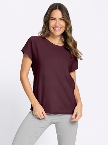 Sieh an! Pullunder in burgund