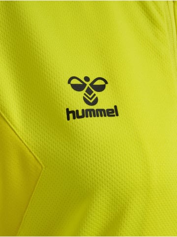 Hummel Reißverschlussjacke Hmlauthentic Pl Zip Jacket Woman in BLAZING YELLOW