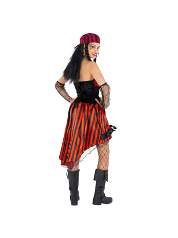 tectake Sexy Piratenkleid, rot