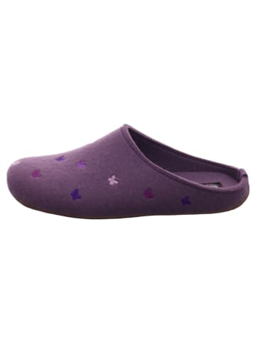 HAFLINGER Pantoffel in lila