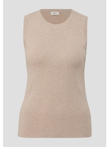 s.Oliver Strickpullunder in 81X0_beige