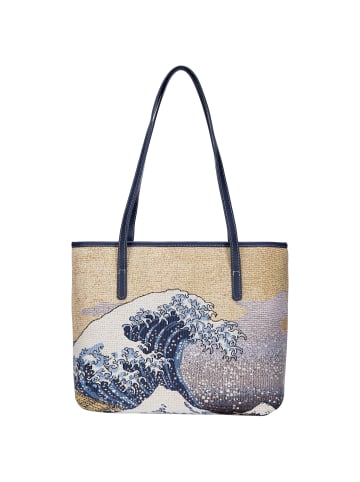 Goebel Schultertasche " Katsushika Hokusai - Die Welle " in Bunt