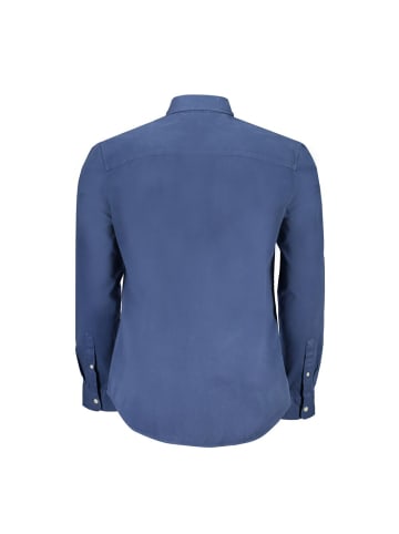 North Sails Blaues Bio-Baumwollhemd