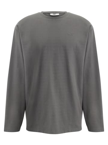 DEF DEF Longsleeves in anthracite washed