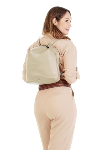 Samantha Look Shopper echt Leder in beige