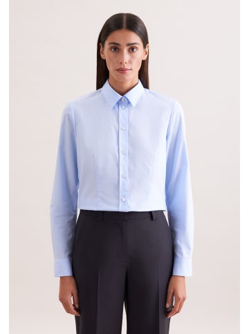 Seidensticker Klassische Bluse Regular in Hellblau