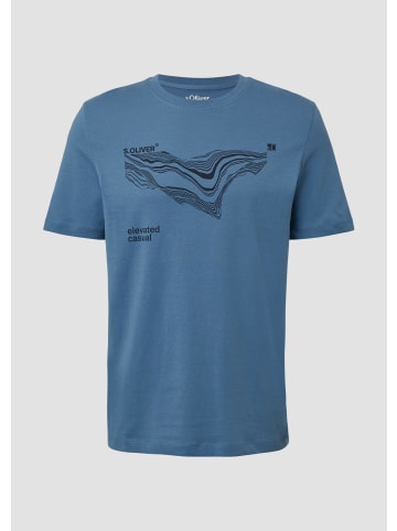 s.Oliver T-Shirt in 62D1_dunkles türkis