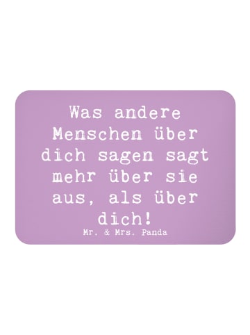 Mr. & Mrs. Panda Kühlschrankmagnet Spruch Mobbing bewältigen Sel... in Lavendeltraum