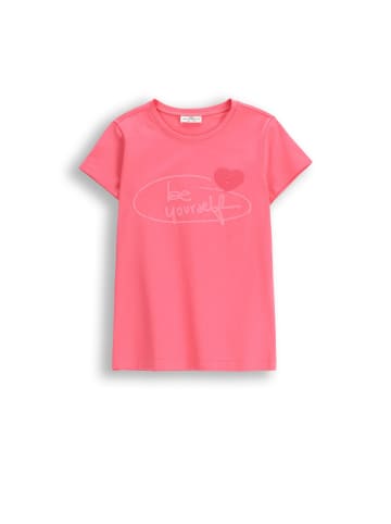 Coccodrillo T-Shirt mit kurzen Ärmeln in rosa