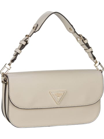 Guess Schultertasche Brynlee Triple Compartment Flap Crossbody in Stone