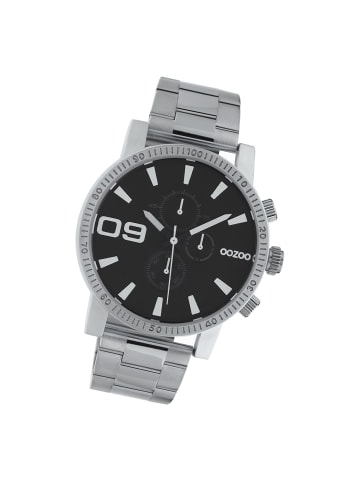 Oozoo Armbanduhr Oozoo Timepieces silber groß (ca. 45mm)