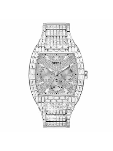 Guess Analoguhr für Herren in silber