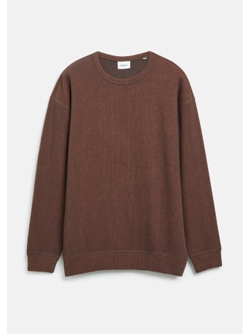 s.Oliver Sweatshirt in 89G3_dunkelbraun