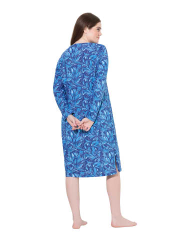Ulla Popken Nachthemd in indigo