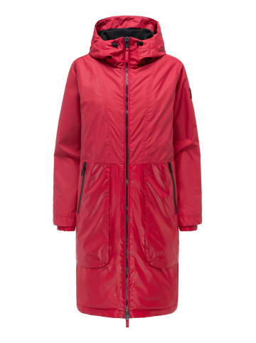 Navahoo Langmantel Edelumhang 14 in Deep Red