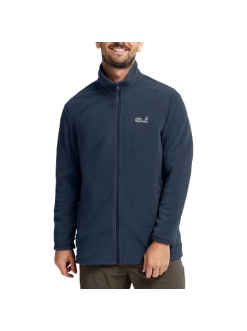Jack Wolfskin Fleecejacke Taunus 100 Full-Zip in Dunkelblau