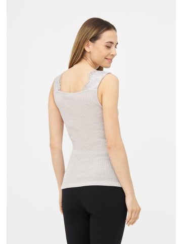 TOOCHE Top "Frosted Elegance" in grau