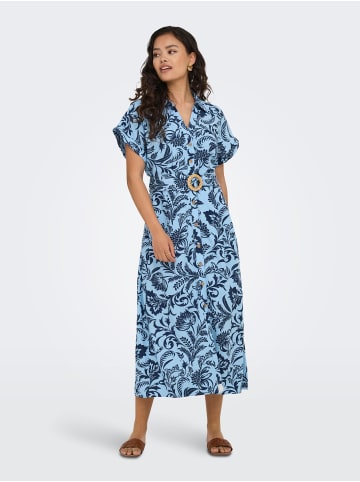 ONLY Hemdblusenkleid in Cerulean