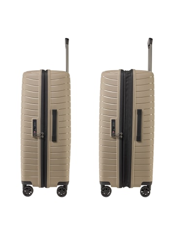Stratic Novium 4 Rollen Trolley L 77 cm mit Dehnfalte sand