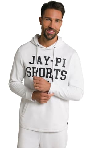 JP1880 Sweatshirt in schneeweiß