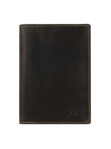 Greenburry Vintage Dokumenten Etui Leder 12 cm olive