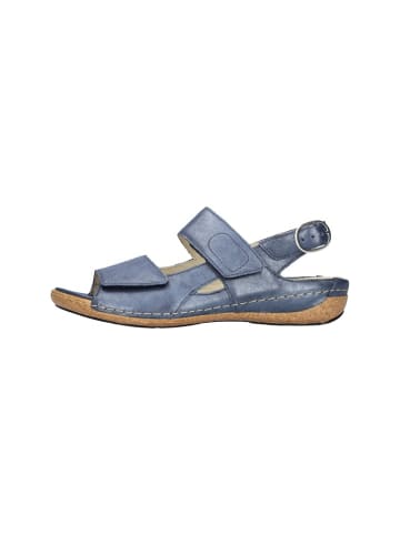WALDLÄUFER Riemchen Sandalen für Damen in blau