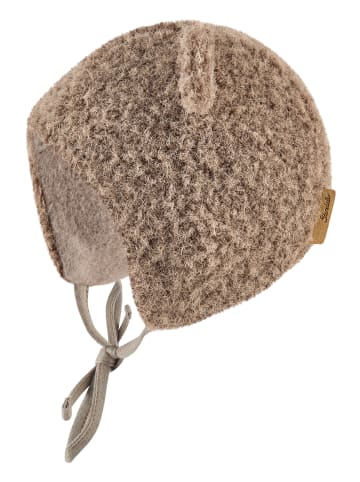 Sterntaler Inkamütze Öhrchen in braun