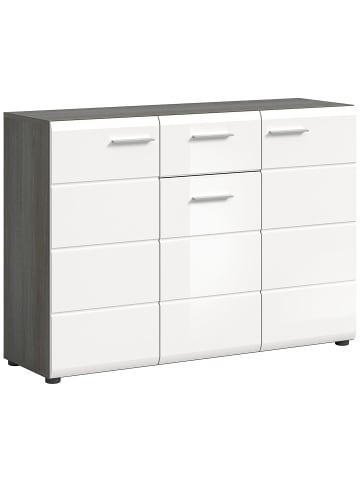 ebuy24 Sideboard Salsa Weiß 120 x 37 cm