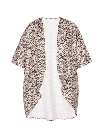 ebeeza Plus Size Cardigan in Khaki