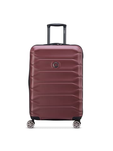 Delsey Meteor 4 Rollen Trolley 68 cm mit Dehnfalte in bordeaux