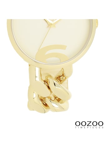 Oozoo Armbanduhr Oozoo Timepieces gold groß (ca. 40mm)