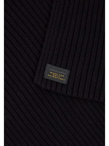 Camel Active Schal aus Baumwoll-Mix in Schwarz