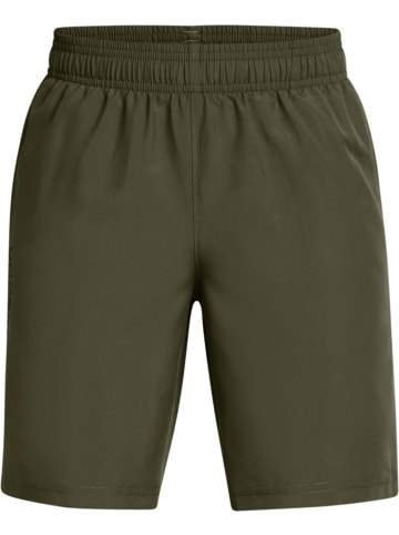 Under Armour Sportshorts "Ua Tech Woven Wordmark Short" in Grün