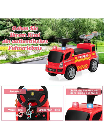 COSTWAY Rutschauto in Rot